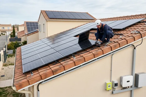 Installation de panneaux solaires en toiture à Saint-Quentin Installation de panneaux solaires en toiture à Saint-Quentin